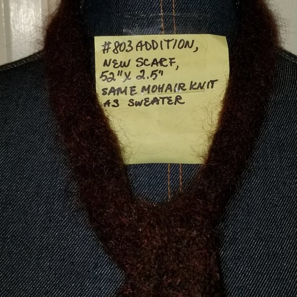 NWOT Classiques Entier Brown V-Neck S #Mohair Wool Crew Neck Sweaters #Hot Fall - Picture 15 of 16